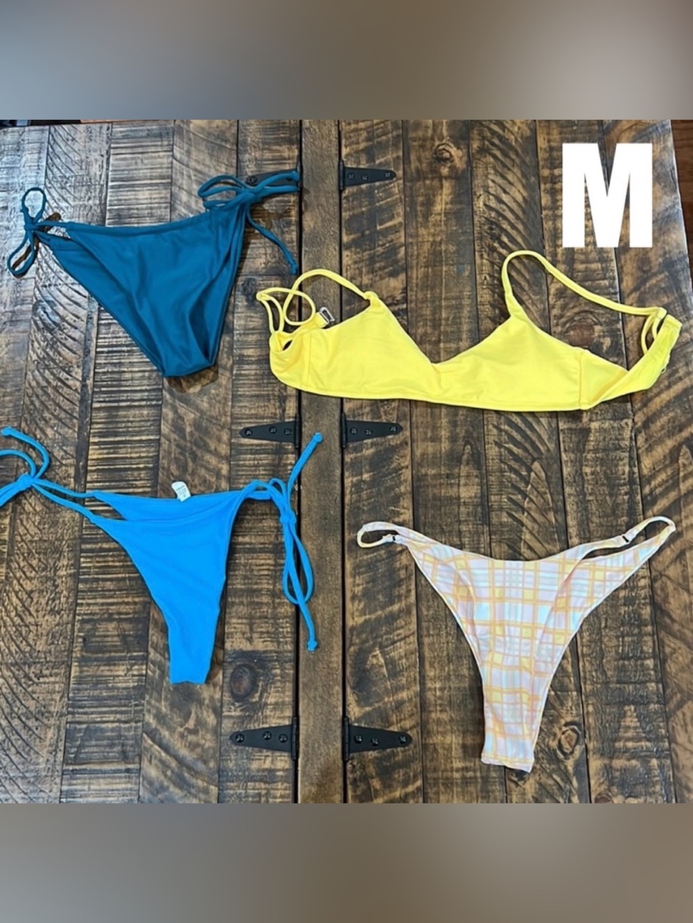 bikini bundle swimwear size medium